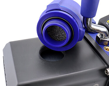 Filter oil mist, less pollution