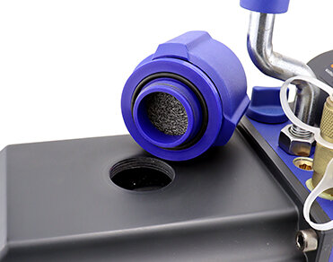 Filter oil mist, less pollution