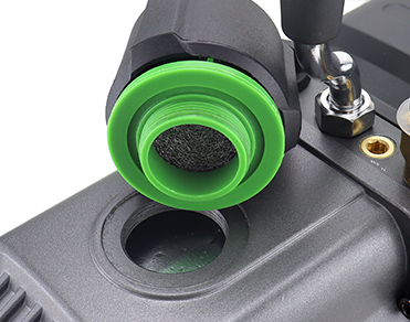 Filter oil mist, less pollution