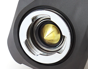 Quickly replace the flaring cone head